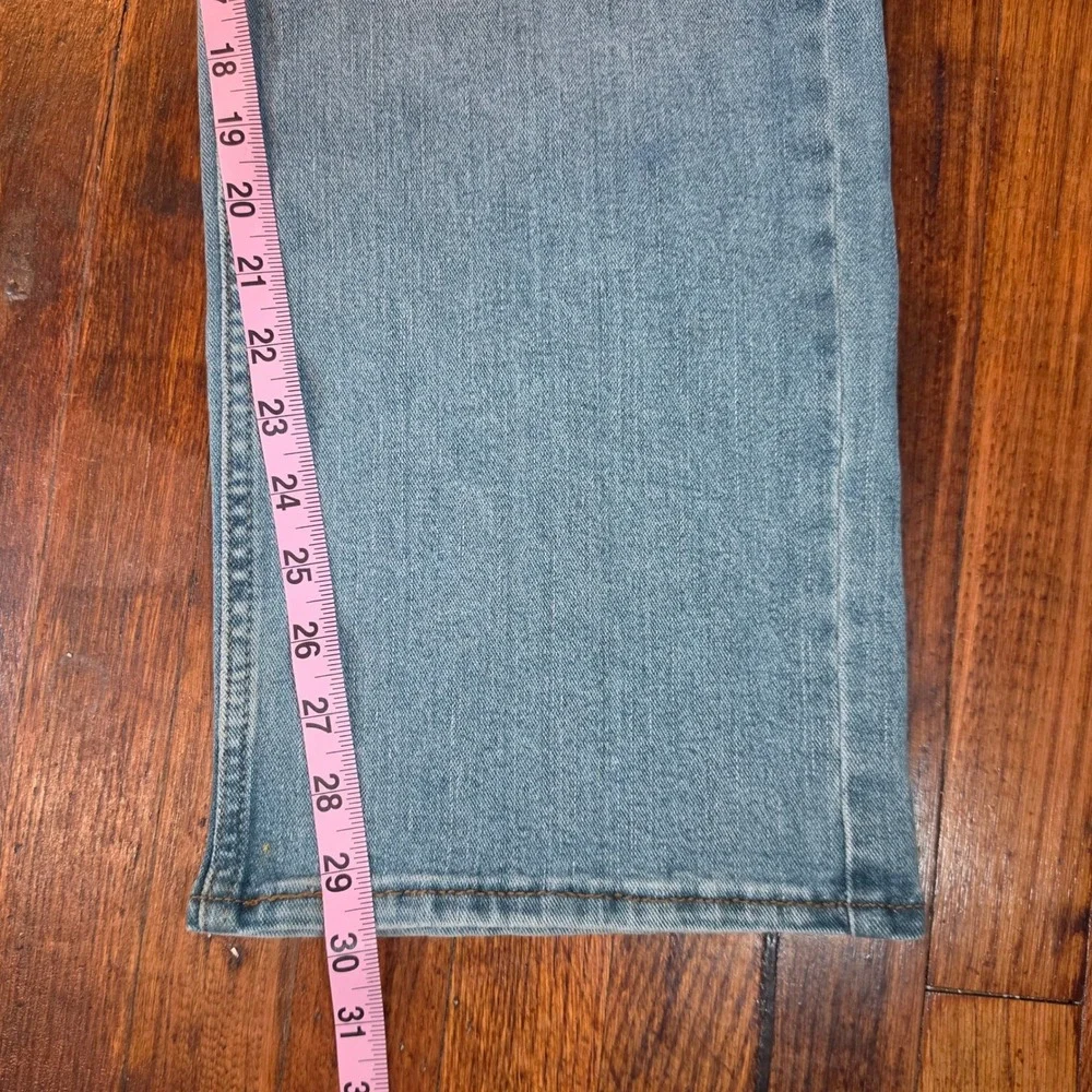 Levi Strauss Signature Mens Relaxed Fit Light Wash Jeans Blue W36 L30‎ Work Worn
